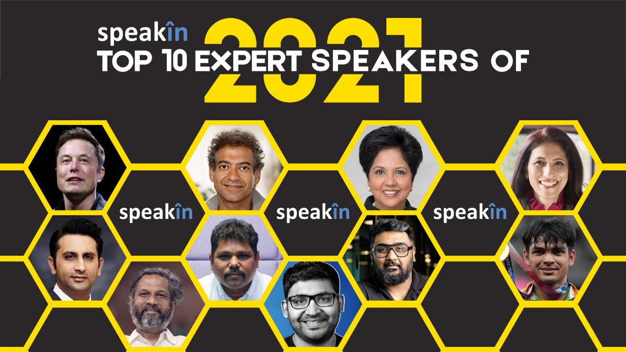 Top Trending Expert Speakers for the year 2021
