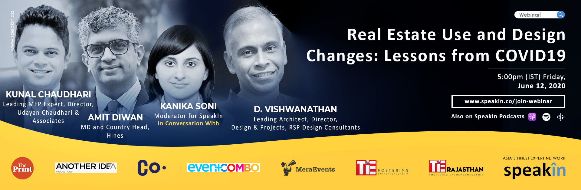 Real Estate Use and Design Changes: Lessons from COVID19