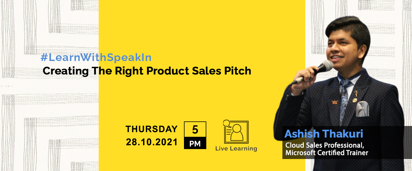 Creating The Right Product Sales Pitch