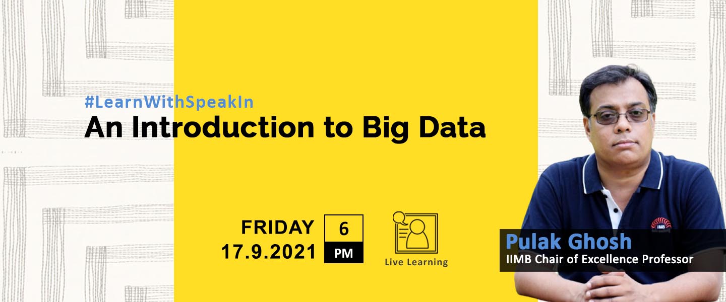 An Introduction to Big Data