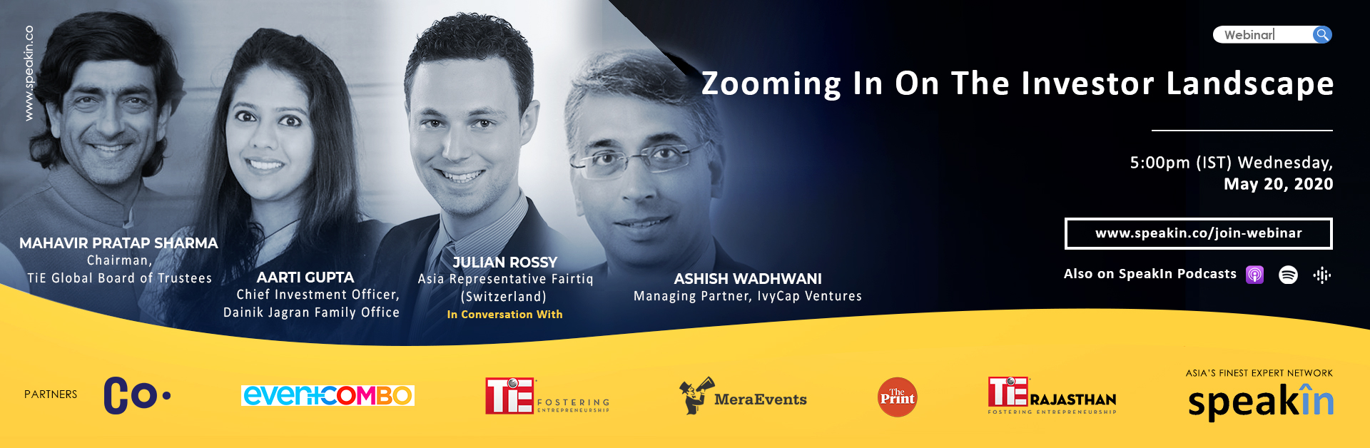 Zooming In On The Investor Landscape