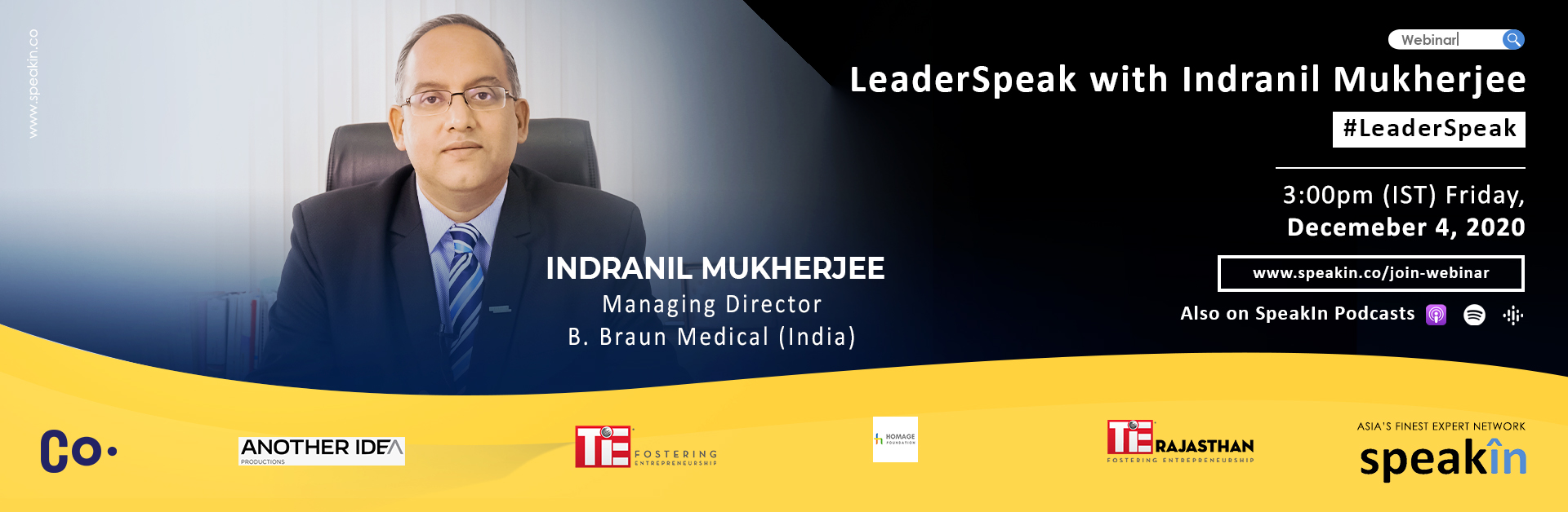 LeaderSpeak with Indranil Mukherjee