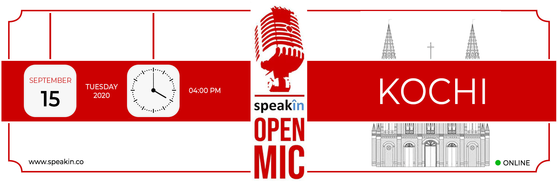 SpeakIn Open Mic – Kochi