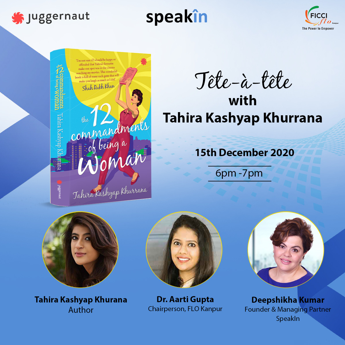 Tête-à-tête with Tahira Kashyap Khurrana