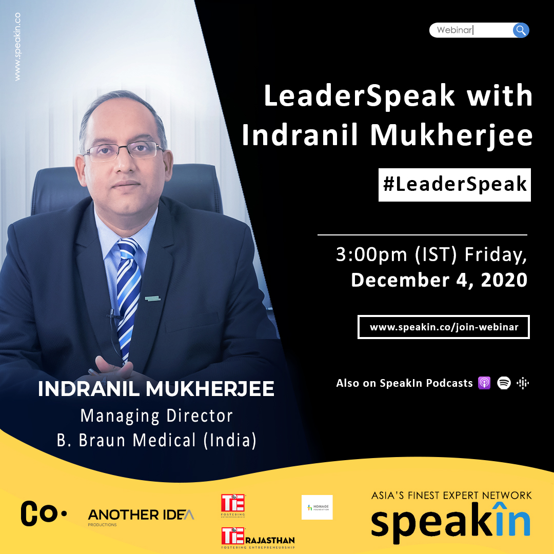 LeaderSpeak with Indranil Mukherjee