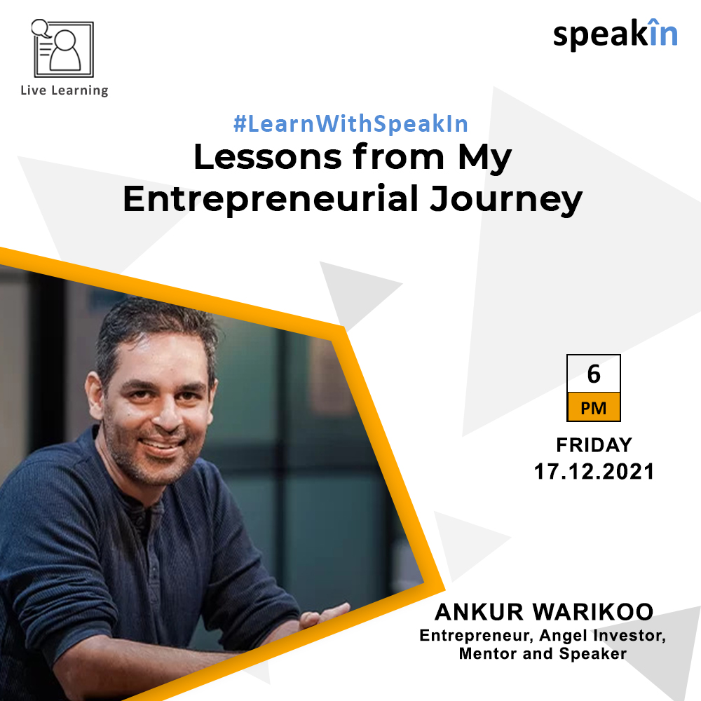Lessons from My Entrepreneurial Journey