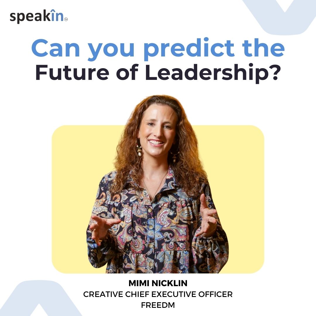 Can You Predict The Future of Leadership? Mimi Nicklin at Daikin Fusion Forum 23, Belgium, Europe