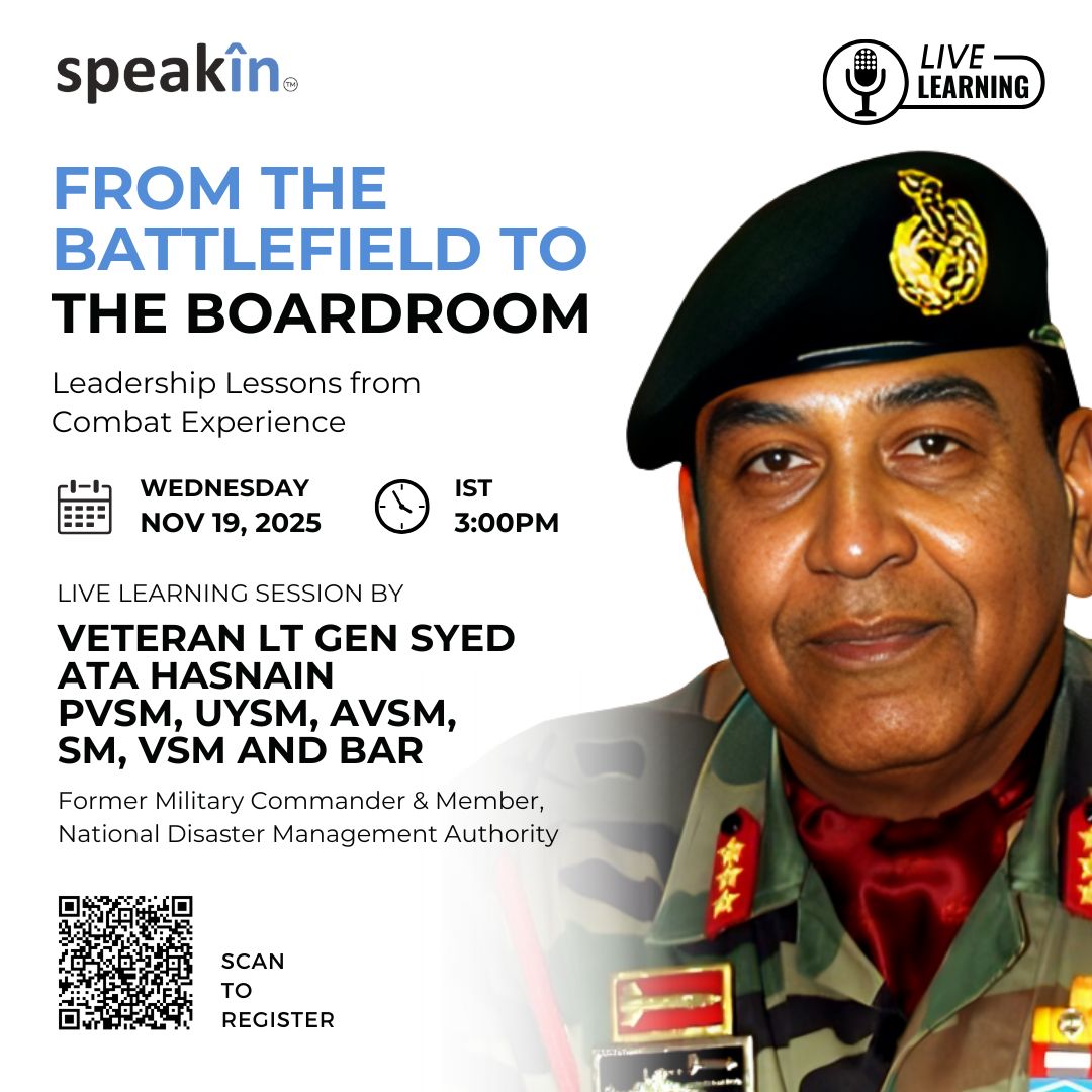 From the Battlefield to the boardroom - Leadership lessons from Combat Experience