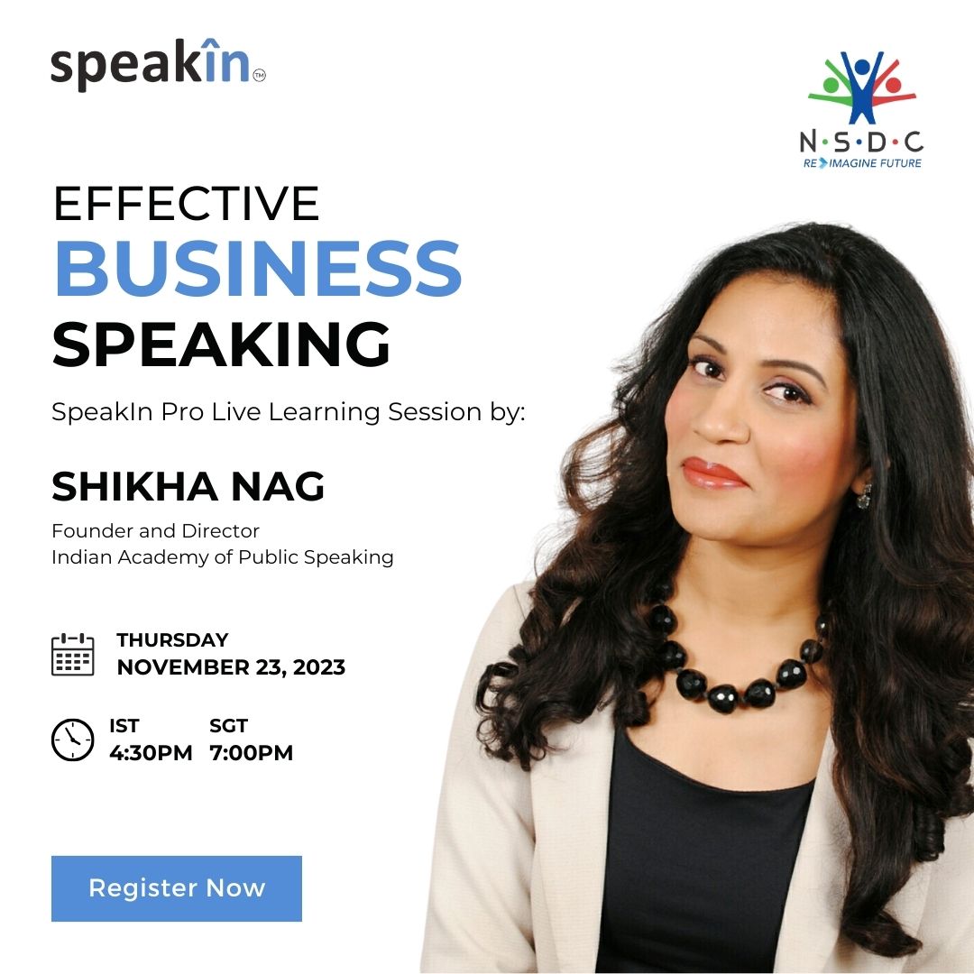 Effective Business Speaking 2023