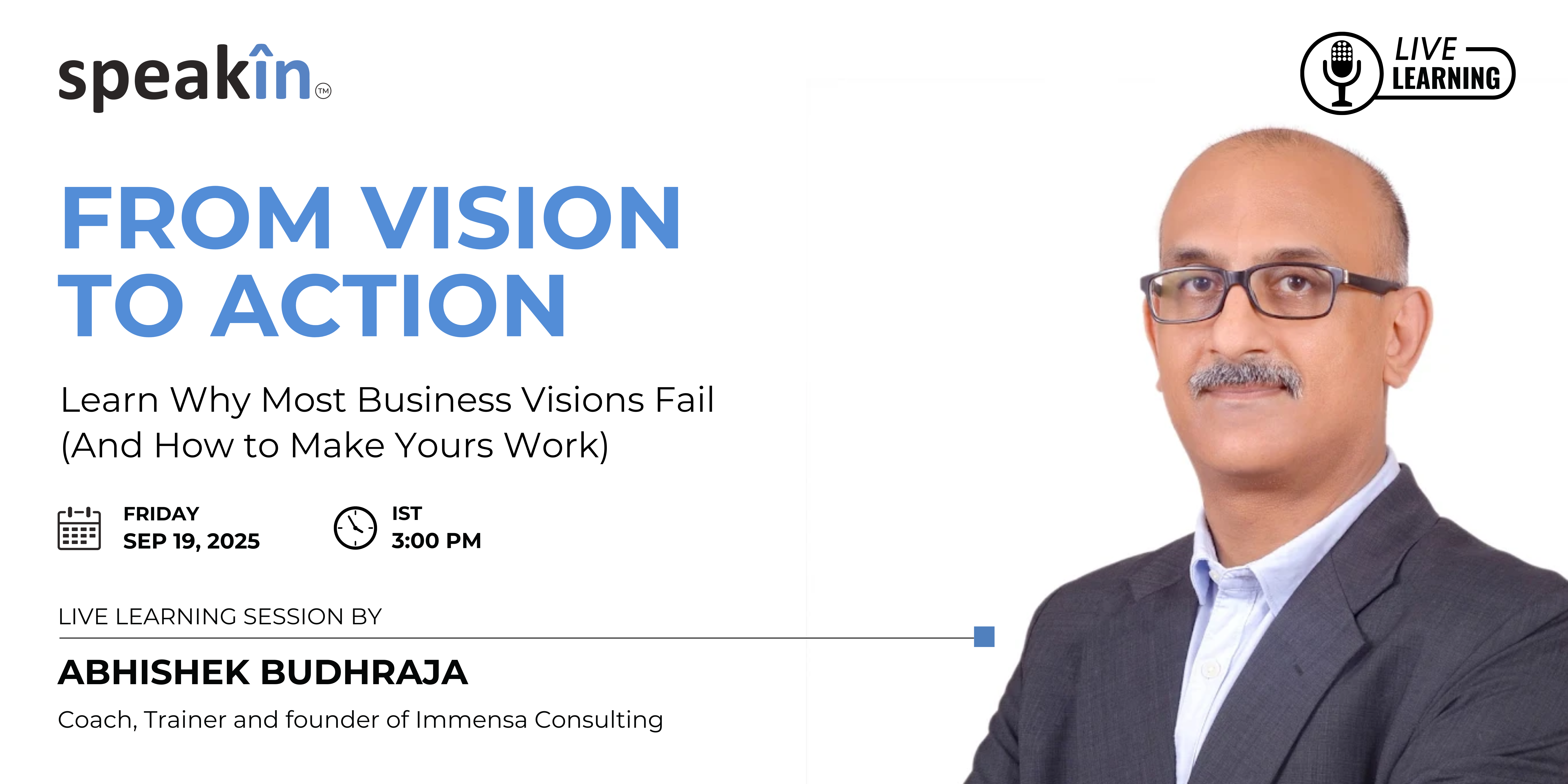 Learn Why Most Business Visions Fail (And How to Make Yours Work)