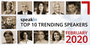SpeakIn Releases the Top Ten Trending Speakers for February 2020