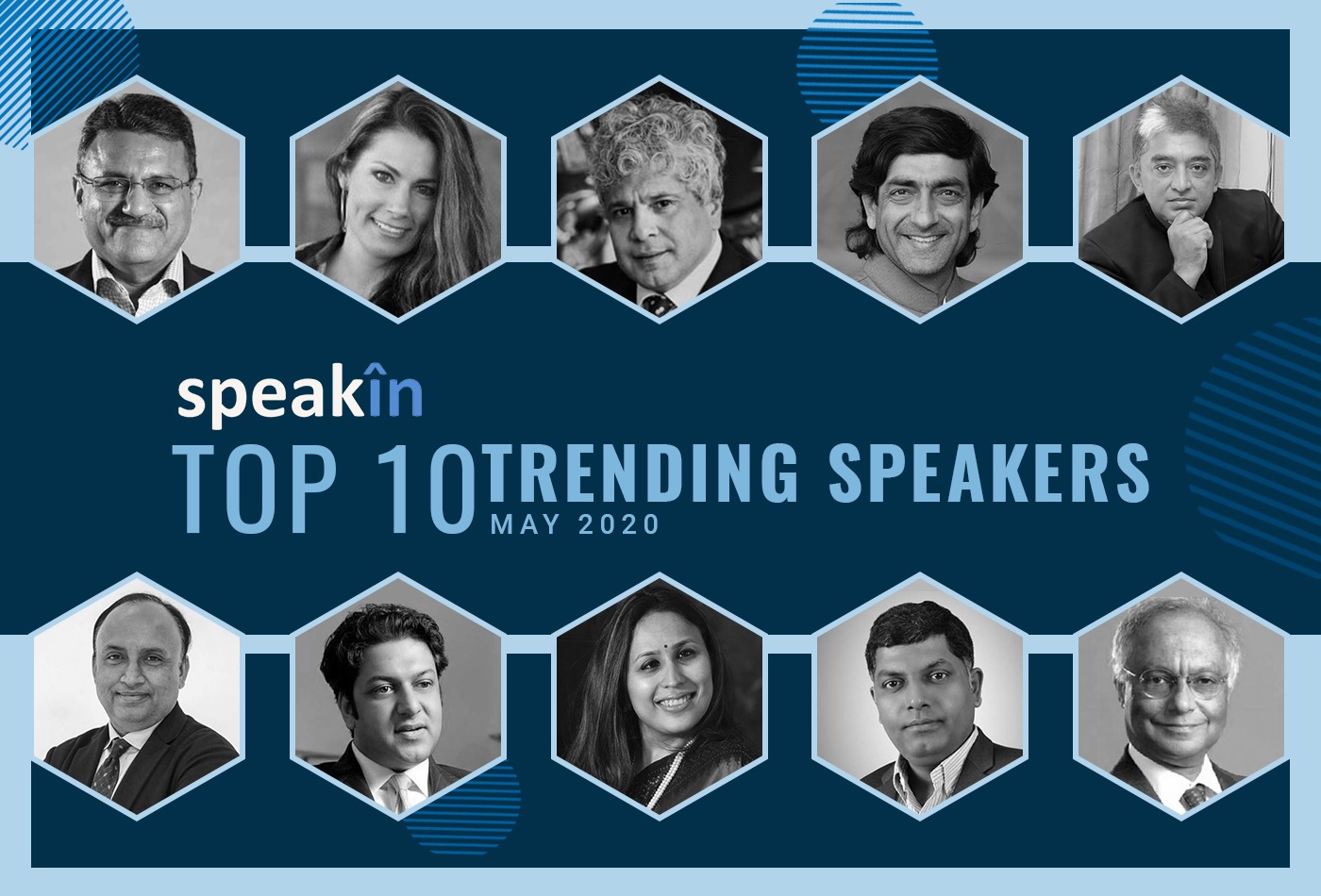 Top trending speakers of the month May 2020