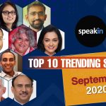 Top 10 Trending Speakers of the Month – September 2020