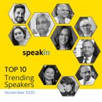 Top Ten Trending Speakers of the Month – November 2020