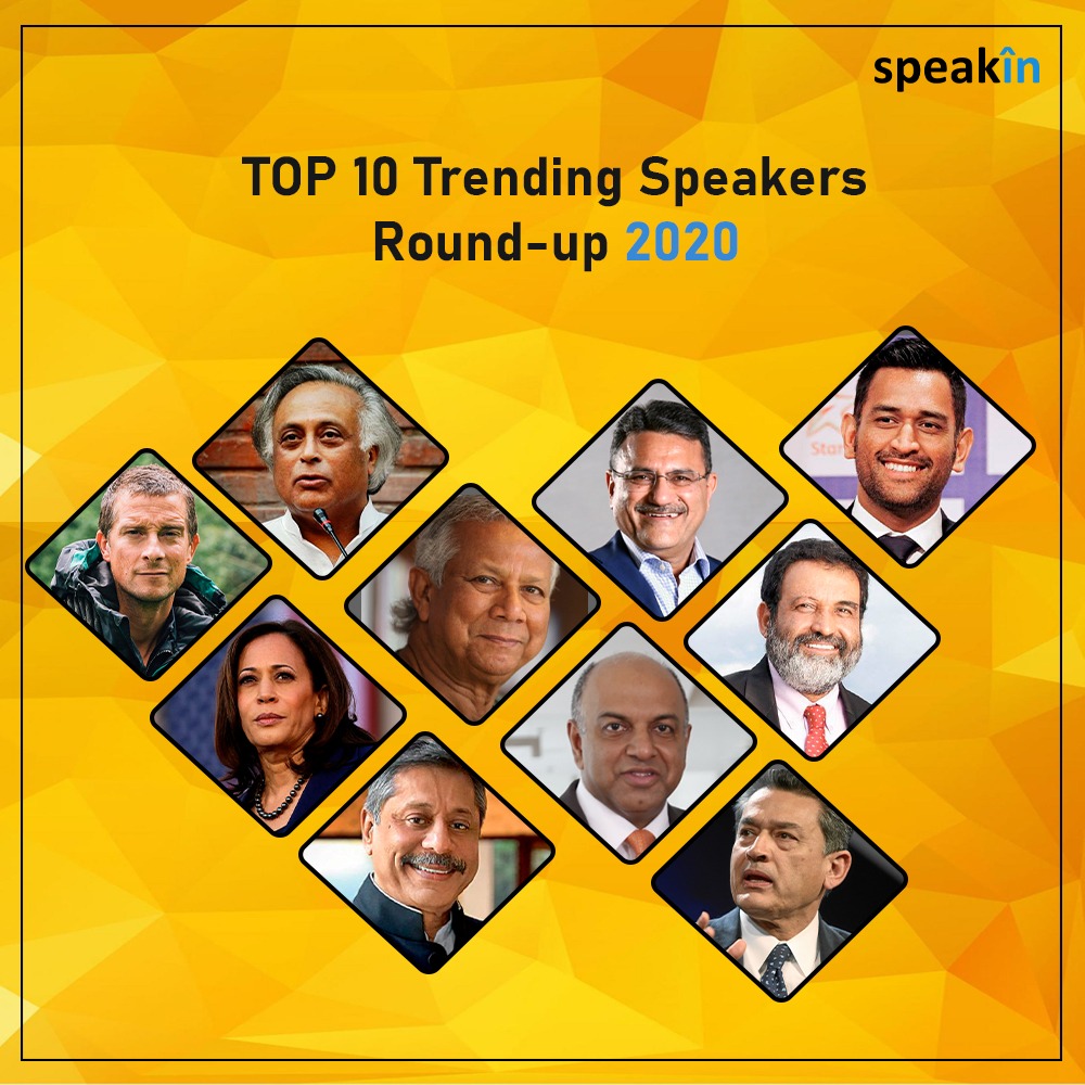 Top 10 Trending Speakers Round-up 2020