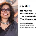 No musical instrument can rival the profundity of the human voice