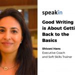 Good writing is about getting  back to the basics