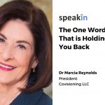The One Word That is Holding You Back