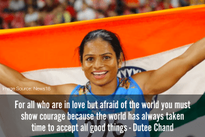 Dutee Chand - LGBT Pride Month Speakers