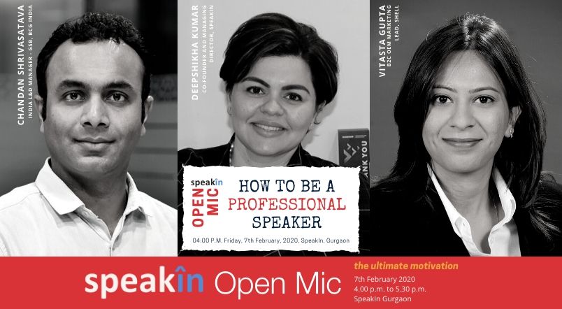 SpeakIn Open Mic